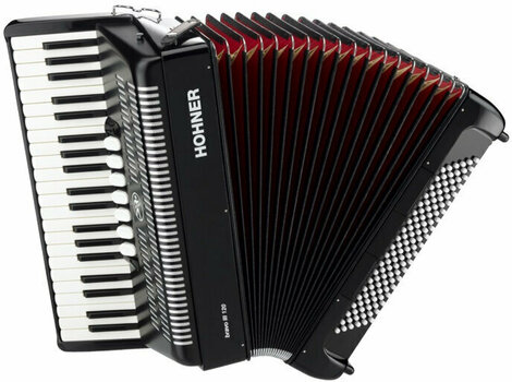 Piano accordion
 Hohner Bravo III 120 Black Piano accordion
 - 1