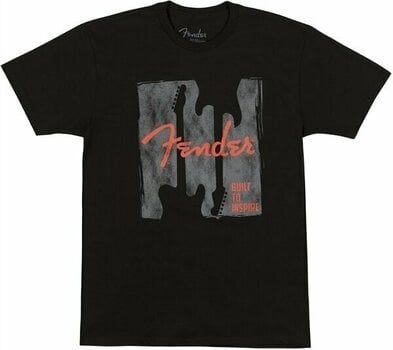 T-shirt Fender Built To Inspire Men’s T-Shirt Black L - 1