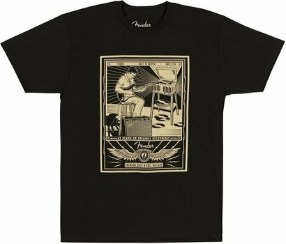 T-shirt Fender Sitting Player Black 2XL T-shirt - 1