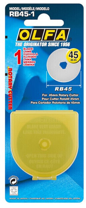 Cortadores/Lâminas circulares Olfa RB-45:1 45 mm