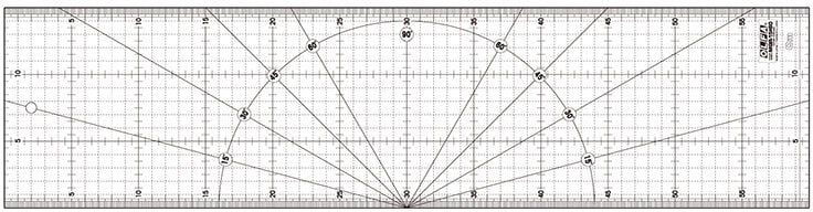 Шивашки триъгълник Olfa Шивашки триъгълник MQR-15X60-NON-SLIP 60 cm