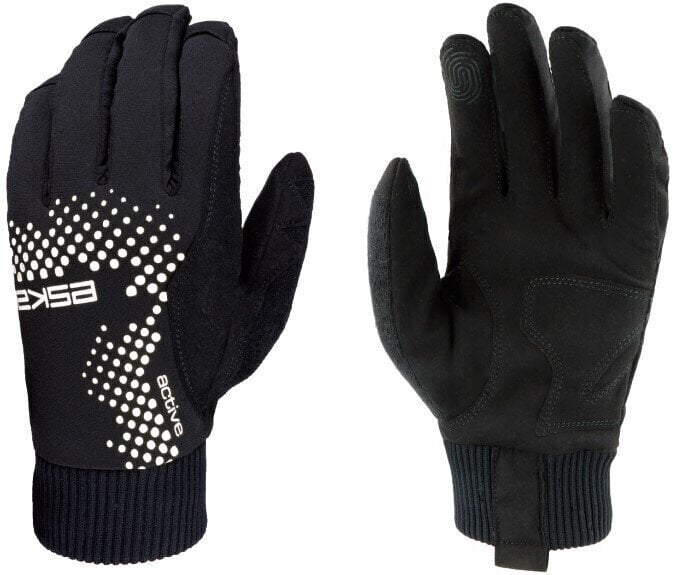 Kolesarske rokavice Eska Proglide Black 8 Kolesarske rokavice