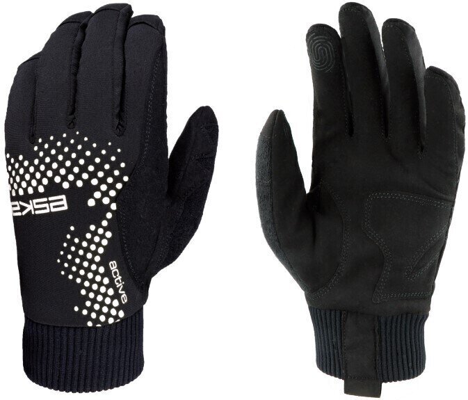 guanti da ciclismo Eska Proglide Black 10 guanti da ciclismo