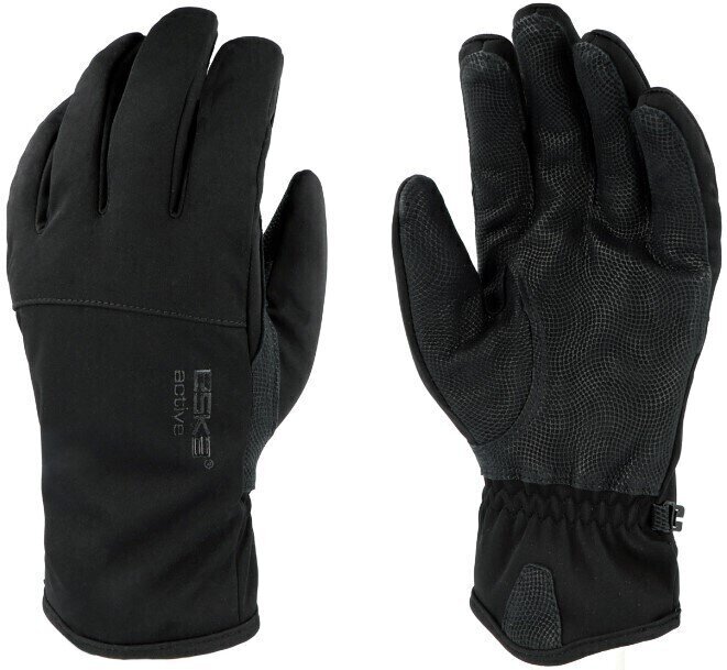 Cyklistické rukavice Eska Active Shield Black 8 Cyklistické rukavice