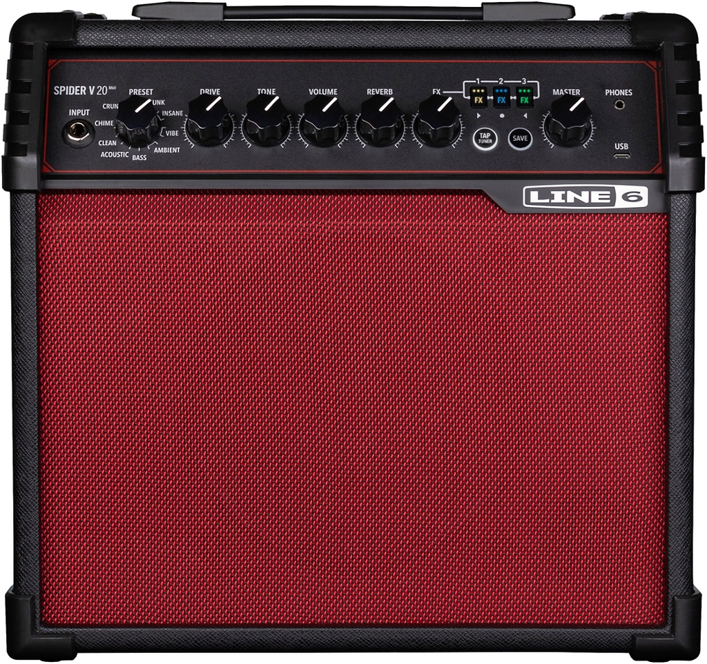 line 6 spider red