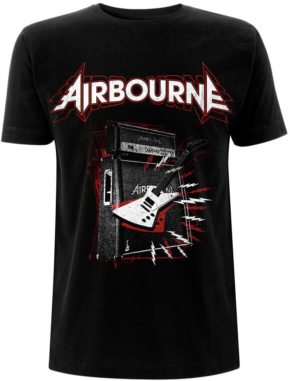 Shirt Airbourne Shirt No Ballads Zwart L