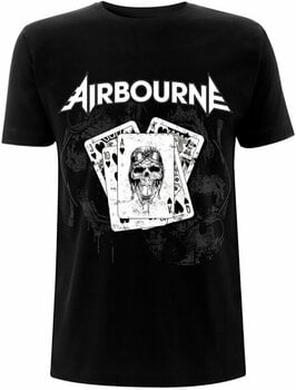 T-shirt Airbourne Playing Cards Black L T-shirt - 1