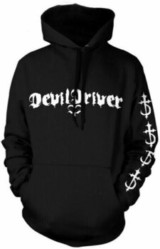 Hoodie Devildriver Logo Careless Black 2XL Hoodie - 1