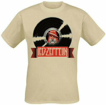 T-shirt Led Zeppelin Mothership Record Ecru Beige XL T-shirt - 1