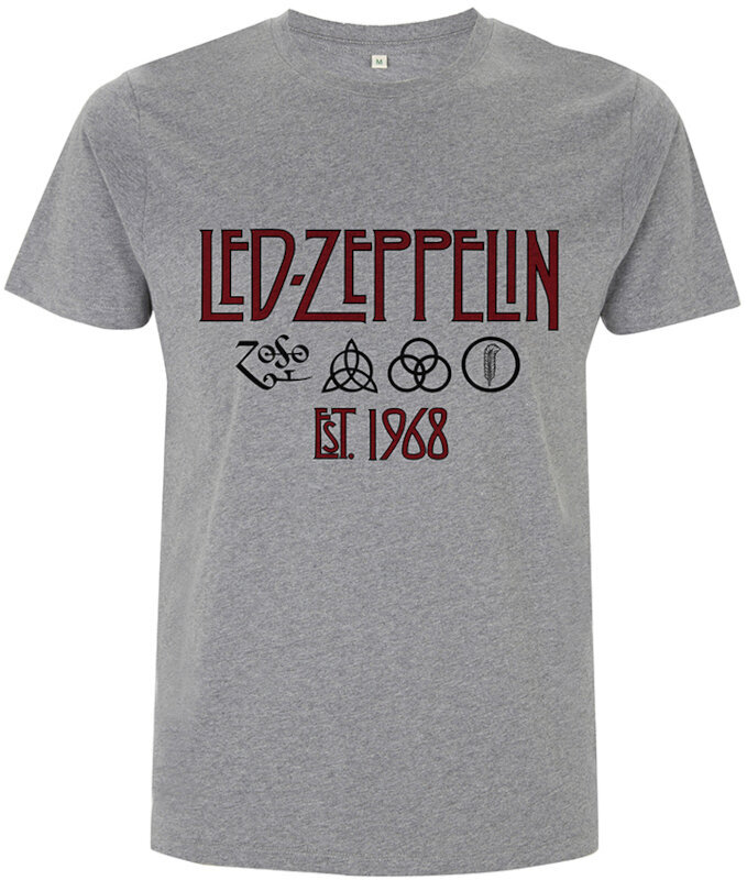 Košulja Led Zeppelin Košulja Symbols Est 68 Sports Grey L