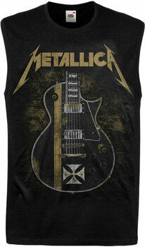 T-Shirt Metallica T-Shirt Hetfield Iron Cross Unisex Black L - 1