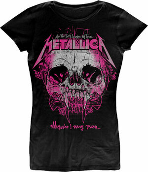 Риза Metallica Риза Wherever I May Roam Жените Black 2XL - 1