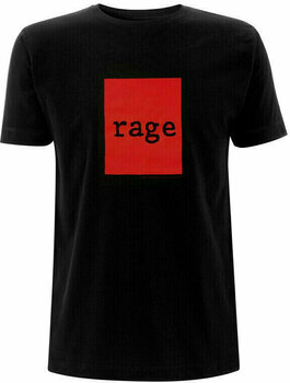 T-Shirt Rage Against The Machine Red Square Black S T-Shirt - 1
