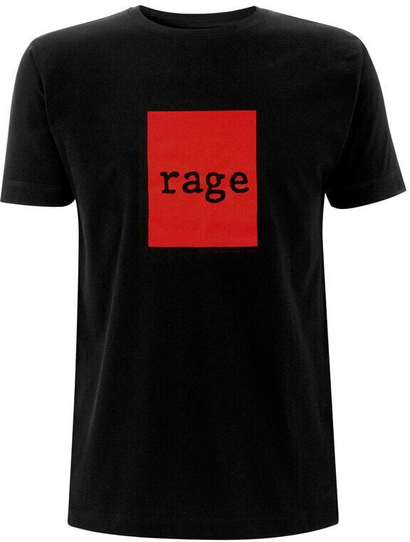 T-shirt Rage Against The Machine Red Square Black 2XL T-shirt