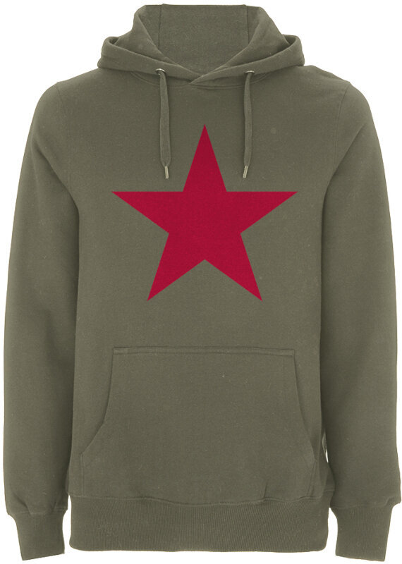 Hoodie Rage Against The Machine Red Star Green M Hoodie