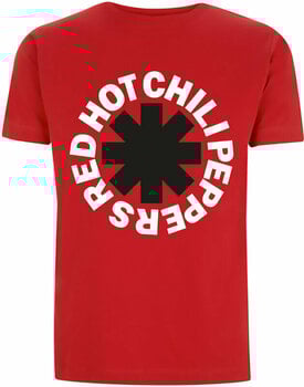 T-shirt Red Hot Chili Peppers Classic B&W Asterisk Red M T-shirt - 1