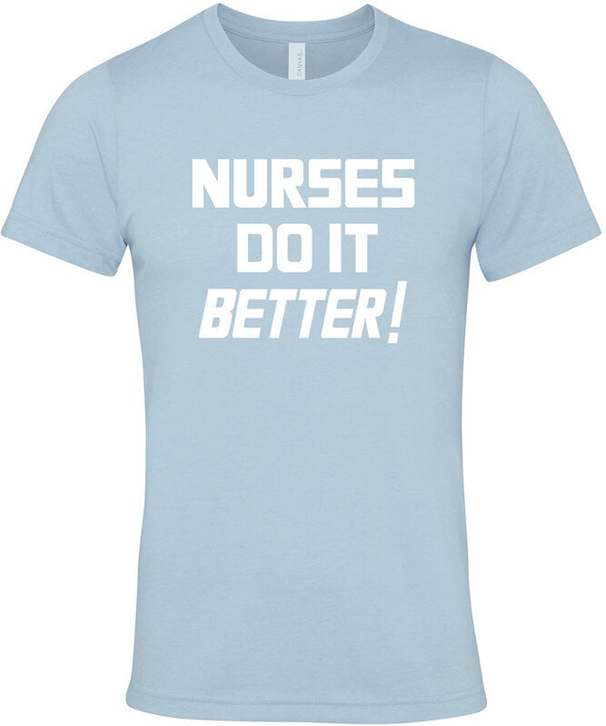 Tričko Robert Plant Tričko Nurses Do It Better Unisex Blue M