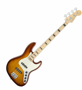 Bas elektryczna Fender American Elite Jazz Bass Ash Maple Fingerboard Tobacco Sunburst - 1
