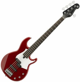 5-saitiger E-Bass, 5-Saiter E-Bass Yamaha BB235 Raspberry Red - 1