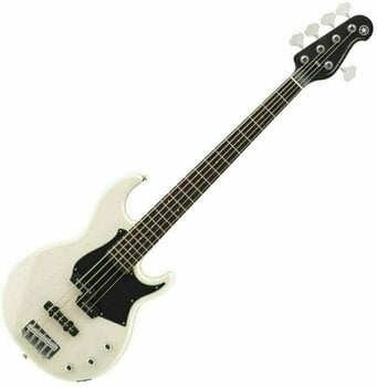 5-string Bassguitar Yamaha BB235 Vintage White - 1