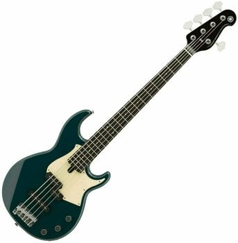 5-saitiger E-Bass, 5-Saiter E-Bass Yamaha BB435 Teal Blue - 1