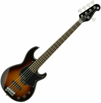 5-saitiger E-Bass, 5-Saiter E-Bass Yamaha BB435 Tobacco Brown Sunburst - 1