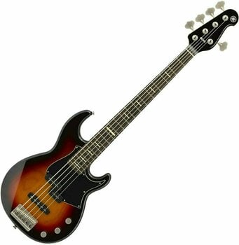 5-string Bassguitar Yamaha BBP35 Vintage Sunburst - 1