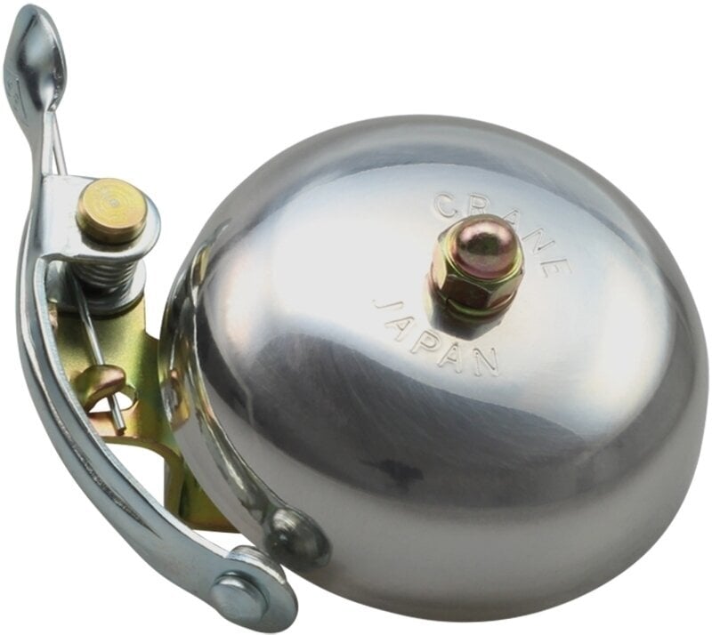 Fietsbel Crane Bell Suzu Bell Polished Silver 55.0 Fietsbel
