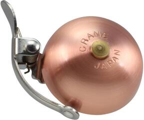 Cyklistický zvonček Crane Bell Mini Suzu Brushed Copper 45 mm Cyklistický zvonček