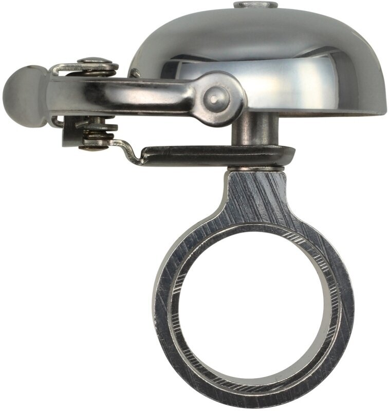 Cyklistický zvonek Crane Bell Mini Suzu Bell Matte Silver 45.0 Cyklistický zvonek