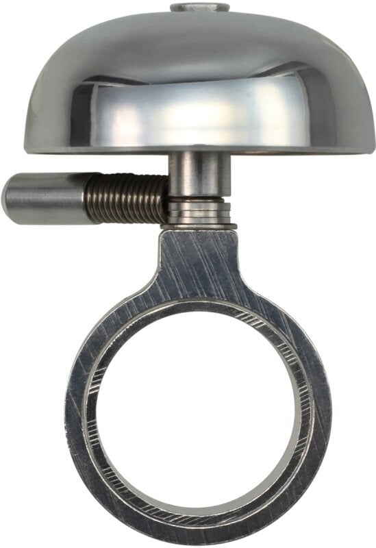 Cyklistický zvonek Crane Bell Mini Karen Bell Polished Silver 45.0 Cyklistický zvonek