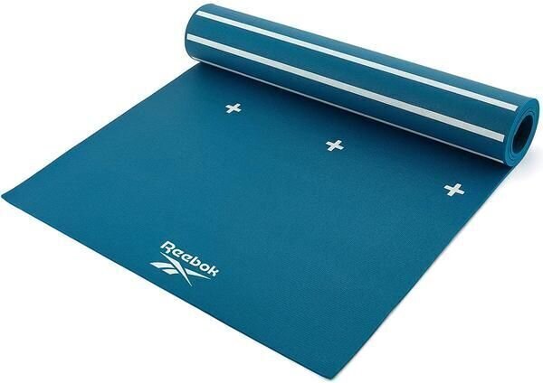 Yoga mat Reebok Double Sided 4mm Yoga Green Yoga mat