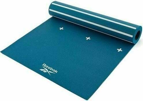 Yoga mat Reebok Double Sided 4mm Yoga Green Yoga mat - 1