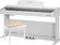 Kurzweil M90 White Digital Piano