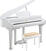 Piano grand à queue numérique Kurzweil KAG100 Polished White Piano grand à queue numérique