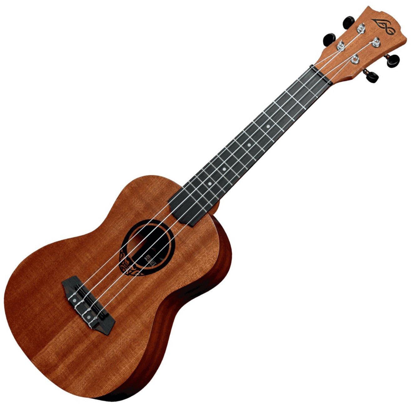 Koncertní ukulele LAG TKU-8C Tiki Uku Koncertní ukulele Natural