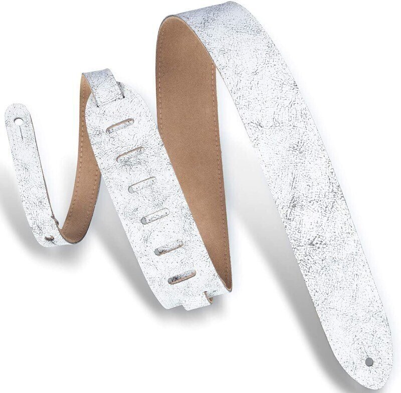 Pojas za gitaru Levy's M12BOG White Pojas za gitaru