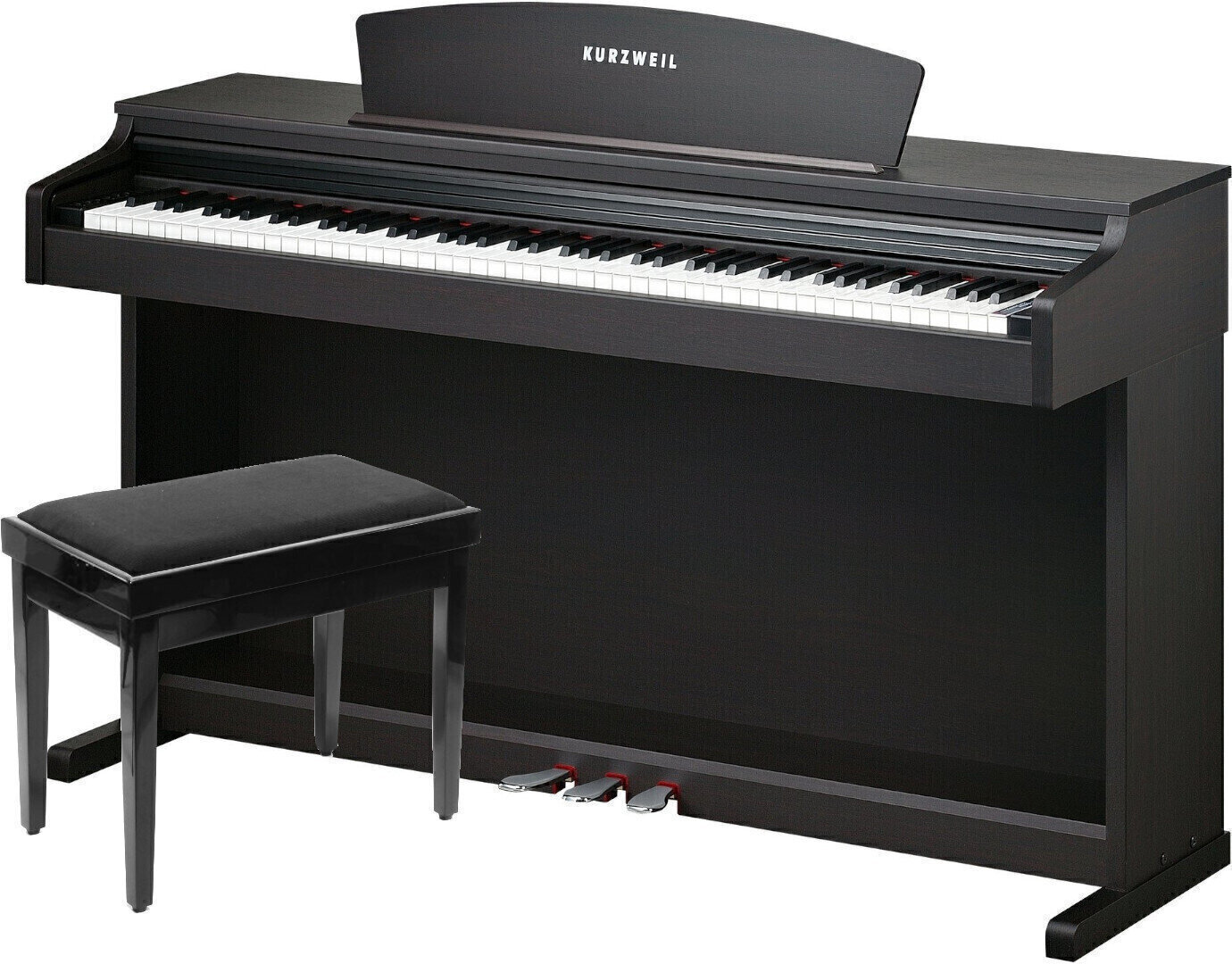 Digitális zongora Kurzweil M110A Simulated Rosewood Digitális zongora