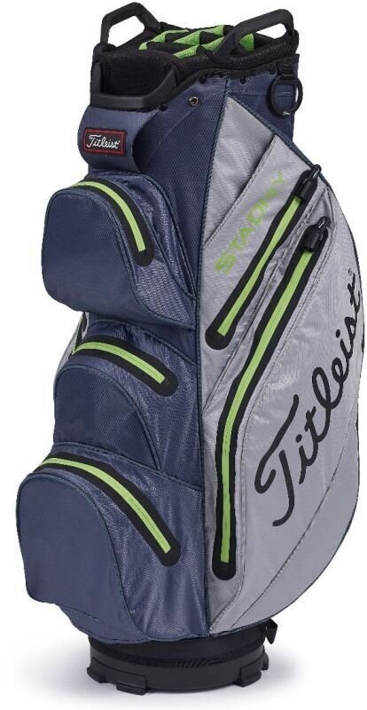 Golf torba Titleist StaDry Grey/Charcoal/Apple Golf torba