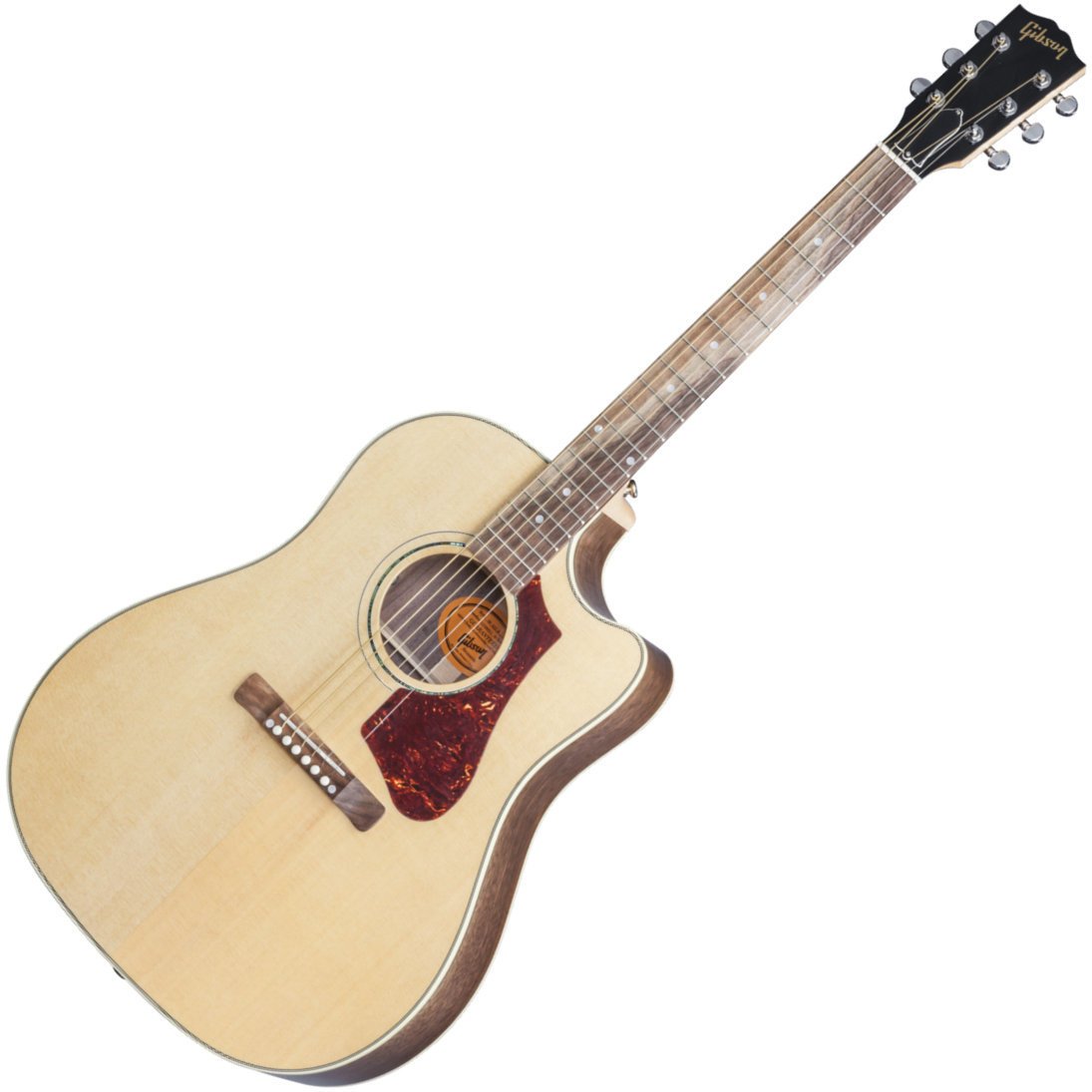 Guitare Dreadnought acoustique-électrique Gibson 2017 HP 415 W Natural
