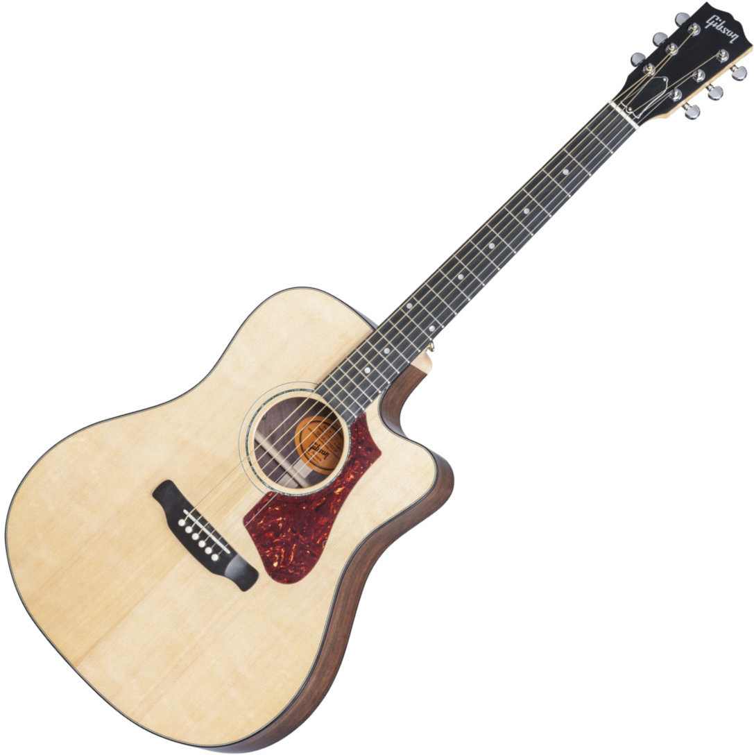 Dreadnought Elektro-Akustikgitarren Gibson 2017 HP 635 W Natural