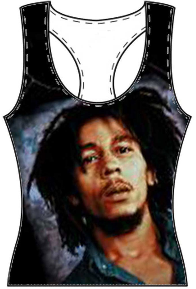 Tričko Bob Marley Oversize Women's vest: L
