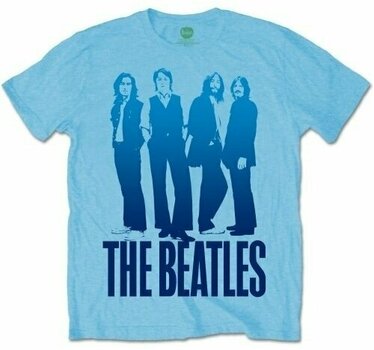 Shirt The Beatles Shirt Iconic Image on Logo Light Blue M - 1