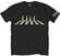 T-Shirt The Beatles T-Shirt Abbey Road Silhouette Male Black M