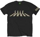 The Beatles Abbey Road Silhouette Black M Skjorte