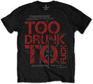 Dead Kennedys Too Drunk Black XL Majica