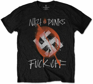 T-Shirt Dead Kennedys T-Shirt Nazi Punks Herren Black XL - 1
