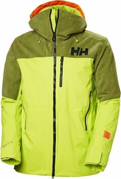 Μπουφάν σκι Helly Hansen Straightline Lifaloft Jacket Azid Lime XL - 1