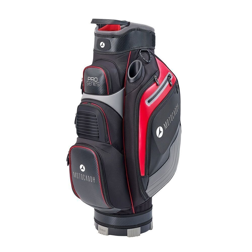 Golf torba Motocaddy Pro Series Crna-Crvena Golf torba