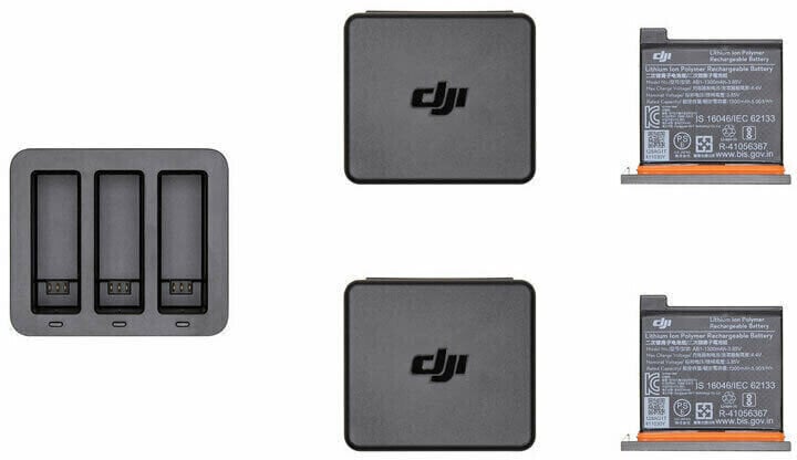 Battery for photo and video DJI Osmo Action 1300 mAh Battery-Charging Hub
